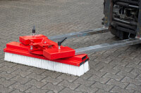 BAUER Gabelstapler-Kehrbesen SKB 100 lackiert Feuerrot