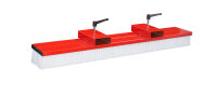 BAUER Gabelstapler-Kehrbesen SKB-O 150 lackiert Feuerrot