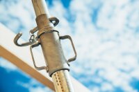 MÜBA Schrägstütze Gr. 1, Länge 1,80 - 3,00 m, verzinkt I Bauschrägstütze Betonschrägstütze