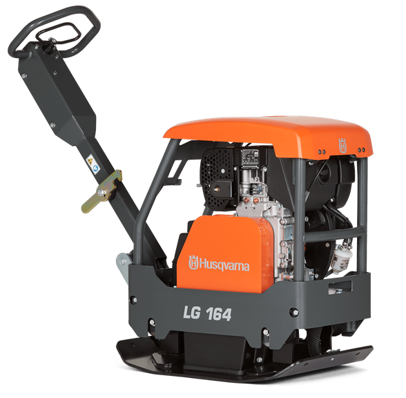 HUSQVARNA Rüttelplatte LG 164 I Diesel, 170kg, 28 N, 450 mm, Hatz, 967897602