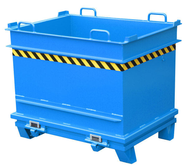 BAUER Baustoffcontainer BC 1000 lackiert Lichtblau