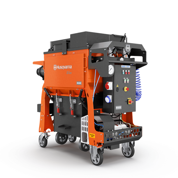 HUSQVARNA Staubsammler Blastrac DC 655 I 6.6kW, 52 N, 400V, 481kg, 970685201