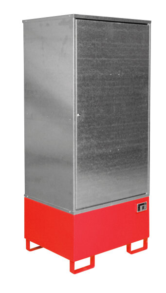 BAUER Gefahrstoff-Schrank GS-1 lackiert Feuerrot