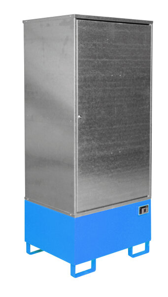 BAUER Gefahrstoff-Schrank GS-1 lackiert Lichtblau