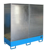 BAUER Gefahrstoff-Schrank GS-2 lackiert Lichtblau