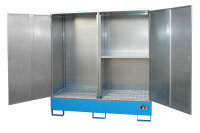 BAUER Gefahrstoff-Schrank GS-2 lackiert Lichtblau