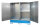 BAUER Gefahrstoff-Schrank GS-2 lackiert Lichtblau