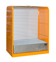 BAUER Gefahrstoff-Rollladenschrank RSG-1 lackiert Gelborange