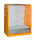 BAUER Gefahrstoff-Rollladenschrank RSG-1 lackiert Gelborange