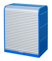 BAUER Gefahrstoff-Rollladenschrank RSG-1 lackiert Lichtblau