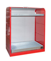BAUER Gefahrstoff-Rollladenschrank RSG-3 lackiert Feuerrot