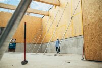 MÜBA Schrägstütze Gr.2 Länge 2,10 - 3,65m verzinkt| Bauschrägstütze Betonschrägstütze