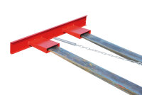 BAUER Gabelzinkenschild GZS lackiert Feuerrot