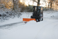 BAUER Schneeschieber SCH-G 180 lackiert Gelborange