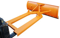 BAUER Schneeschieber SCH-G 180 lackiert Gelborange