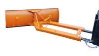BAUER Schneeschieber SCH-G 180 lackiert Gelborange