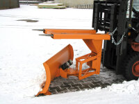 BAUER Schneepflug SCH-P-S 150 lackiert Gelborange