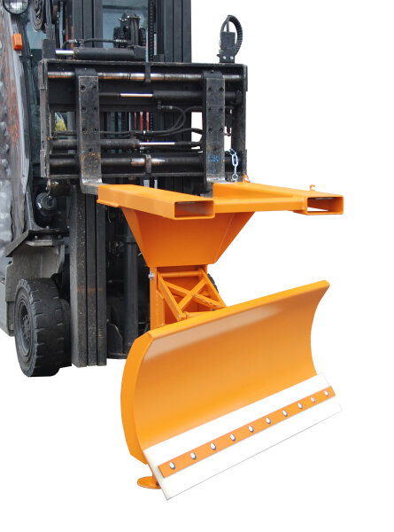 BAUER Schneepflug SCH-P-V 150 lackiert Gelborange