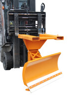 BAUER Schneepflug SCH-P-V 150 lackiert Gelborange