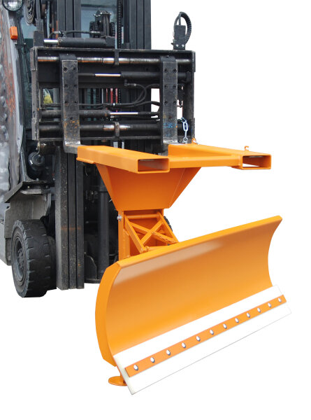 BAUER Schneepflug SCH-P-V 210 lackiert Gelborange