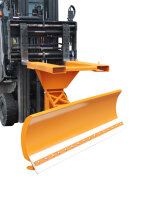 BAUER Schneepflug SCH-P-V 240 lackiert Gelborange