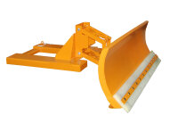 BAUER Schneepflug SCH-U-V 180 lackiert Gelborange