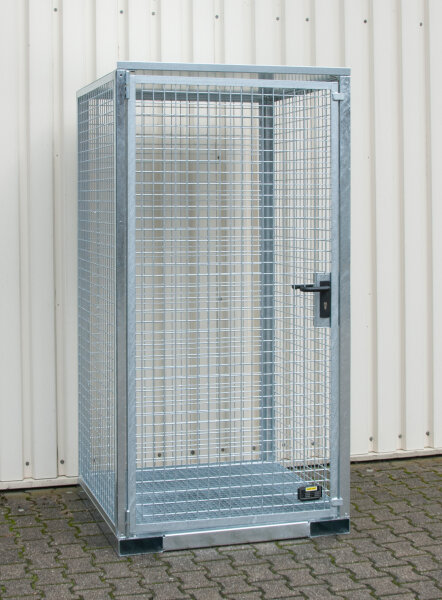 BAUER Gasflaschen-Container GFC-E/G M0 feuerverzinkt