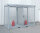 BAUER Gasflaschen-Container GFC-E/G M4 feuerverzinkt