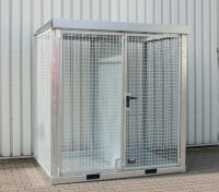 BAUER Gasflaschen-Container GFC-E/T M2 feuerverzinkt