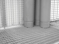 BAUER Gasflaschen-Container GFC-M3/D feuerverzinkt