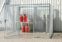 BAUER Gasflaschen-Container GFC-M5 feuerverzinkt