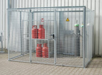 BAUER Gasflaschen-Container GFC-M5 feuerverzinkt