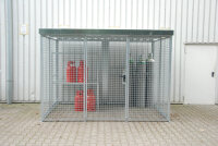 BAUER Gasflaschen-Container GFC-M5/D feuerverzinkt