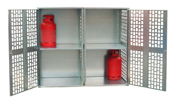 BAUER Gasflaschen-Depot GFD-L 2 verzinkt