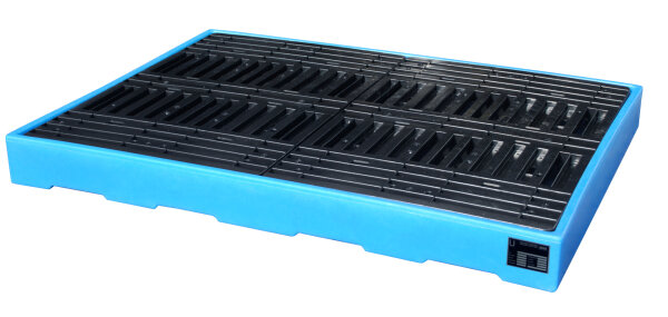 BAUER GREEN-LINE PE-Bodenschutzwanne BWP-PE 300 aus robustem Polyethylen Blau
