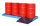 BAUER GREEN-LINE PE-Bodenschutzwanne BWPS-PE 300 aus robustem Polyethylen Blau