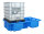 BAUER GREEN-LINE PE-Auffangwanne WP 2/11 aus robustem Polyethylen Blau