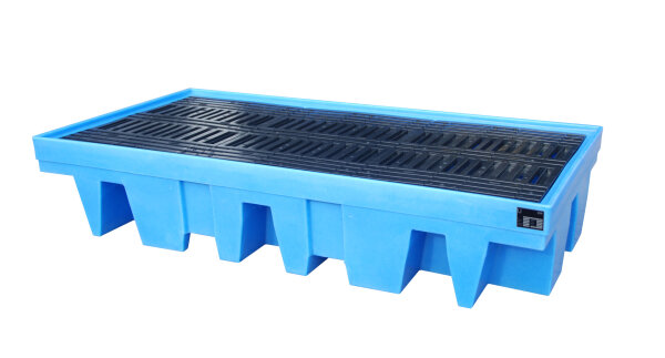 BAUER GREEN-LINE PE-Auffangwanne WP-PE 8/11 aus robustem Polyethylen Blau