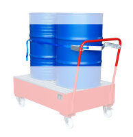 BAUER Fasshalterung mit Spanngurt für 2 x 200 Liter...
