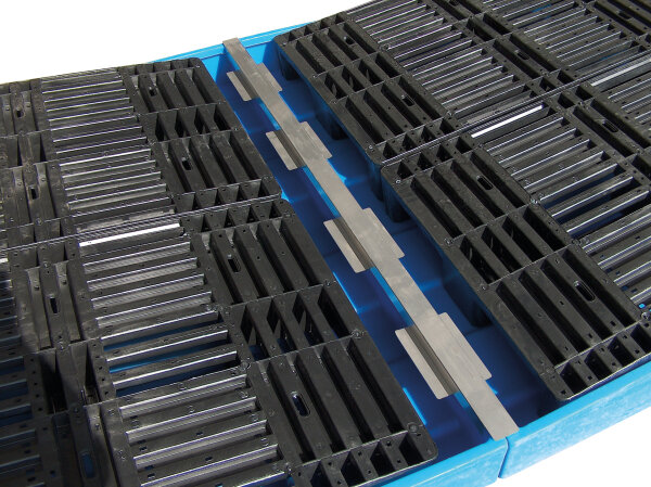 BAUER Wannenverbinder BWV 2 Edelstahl 1.4301