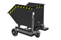 BAUER Späne-Kastenwagen SKW-ET 250 lackiert Schwarzgrau