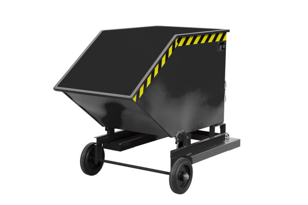 BAUER Späne-Kastenwagen SKW-ET 400 lackiert Schwarzgrau
