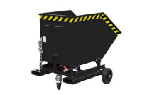 BAUER Späne-Kastenwagen SKW-ET 400 lackiert Schwarzgrau