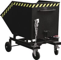 BAUER Späne-Kastenwagen SKW-ET 600 lackiert Schwarzgrau