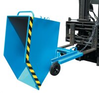 BAUER Späne-Kastenwagen SKW-ET 600 lackiert Schwarzgrau