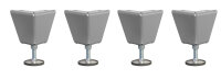 BAUER Höhenverstellbare Füße (Set 4 Stück)