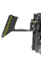 BAUER Kippmulde KN 250 lackiert Schwarzgrau