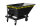 BAUER Kippmulde KN 400 lackiert Schwarzgrau