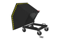 BAUER Späne-Kippmulde SKK 800 lackiert Schwarzgrau