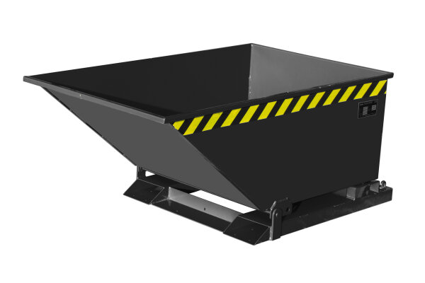 BAUER Späne-Kippmulde SKN 400 lackiert Schwarzgrau